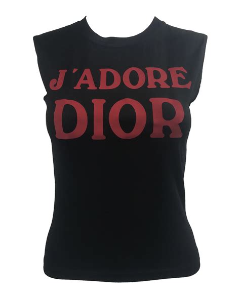 j adore dior shirt|j'adore dior top vintage.